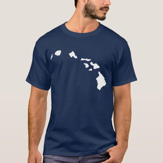 Hawaiiaanse eilanden t-shirt (Voorkant)
