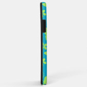 HAWAIIAANSE HULA (HIBISCUS) TEAL LIME Case-Mate iPhone CASE (Achterkant/rechts)