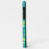 HAWAIIAANSE HULA (HIBISCUS) TEAL LIME Case-Mate iPhone CASE (Achterkant/links)