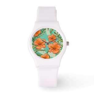 HAWAIIAANSE KUNST HORLOGE