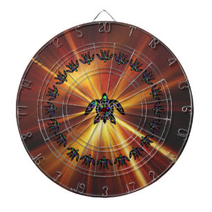 Hawaiiaanse schildpad dartbord