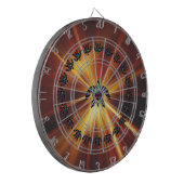 Hawaiiaanse schildpad dartbord (Voorkant Links)