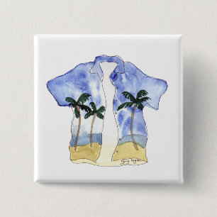 Hawaiiaanse Shirt Button