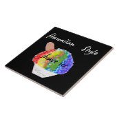 Hawaiiaanse stijl Decoratief Shave Ice Tile Tegeltje (Zijkant)