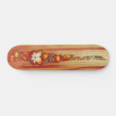 Hawaiiaanse stijl skateboard (Horizontaal)