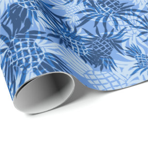Hawaiiaanse Tropisch van Camo van de ananas Cadeaupapier