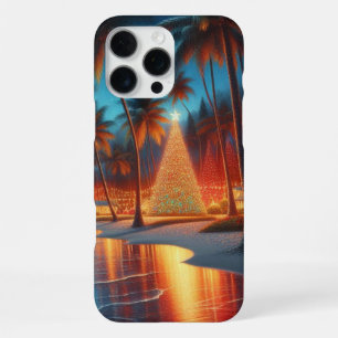 Hawaiiaanse/tropische kerst iPhone 16 pro max hoesje