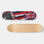 Hawaiiaanse vlag 2 skateboard (Horizontaal)