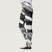 Hawaiiaanse vlag in Monotone Leggings (Links)