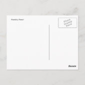 Hawaiiaanse vrede briefkaart (Achterkant)