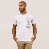 Hawaiiaanse waarden t-shirt (Voorkant volledig)