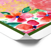 Hawaiian Aloha bruiloft welkom Poster (Hoek)