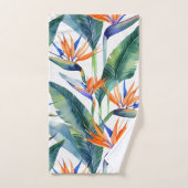 Hawaiian Aloha imprimer Motif tropical (Serviette à main)