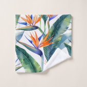 Hawaiian Aloha imprimer Motif tropical (Gant de toilette)