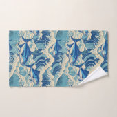 Hawaiian Aloha imprimer Motif tropical (Serviette à main)