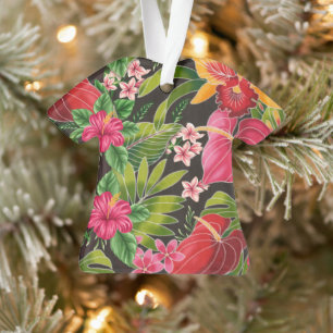 Hawaiian Aloha Shirt kerstversiering Ornament
