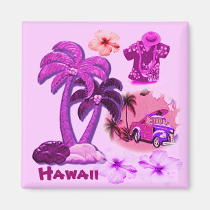 Hawaiian Aloha Style Magneet