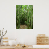 Hawaiian Bamboo Forest Poster (Keuken)