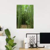 Hawaiian Bamboo Forest Poster (Thuiskantoor)