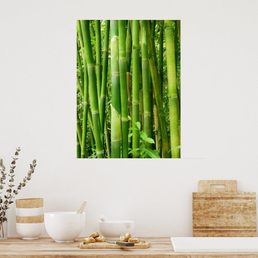 Hawaiian Bamboo Poster (Keuken)
