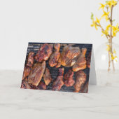 Hawaiian BBQ Chicken Kaart (Gele Bloem)