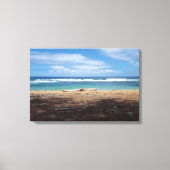 Hawaiian Beach Canvas Print (Voorkant)