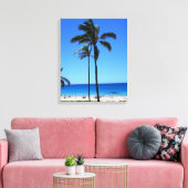 Hawaiian Beach Scène toile Imprimer (Insitu(Salon))