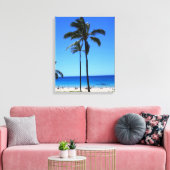 Hawaiian Beach Scène toile Imprimer (Insitu(Salon))