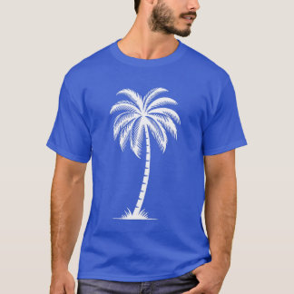 Hawaiian Beach Zomer Vakantie Vrouwen Mannen Palm T-shirt