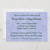 Hawaiian Bird of Paradise Invitation Kaart (Achterkant)