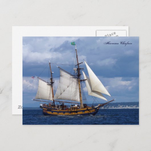 Hawaiian Chieftain Briefkaart (Voorkant / Achterkant)