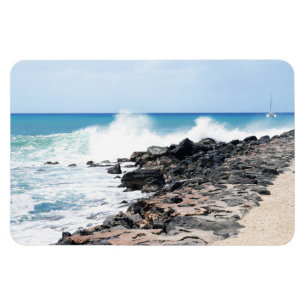 Hawaiian Coastal Uitzicht fotomagneet Magneet