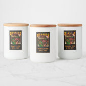 Hawaiian Coffee Maui Food Label Voedselcontainer Etiket (Flessen)