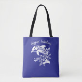 Hawaiian Dolphin-Flippin' Fabulous-Blue Draagtas (Voorkant)
