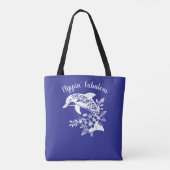 Hawaiian Dolphin-Flippin' Fabulous-Blue Draagtas (Achterkant)