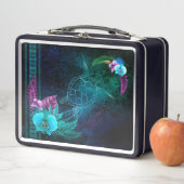 Hawaiian Dreams Retro Lunch Box (In situ)
