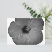 Hawaiian Dreams RSVP Kaartje (Staand voorkant)