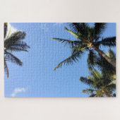 Hawaiian Exotic Beach Palm Trees Legpuzzel (Horizontaal)
