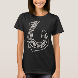 Hawaiian Fish Hook, Gevist T-shirt