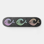 Hawaiian Fish Hook Skateboard (Horz)