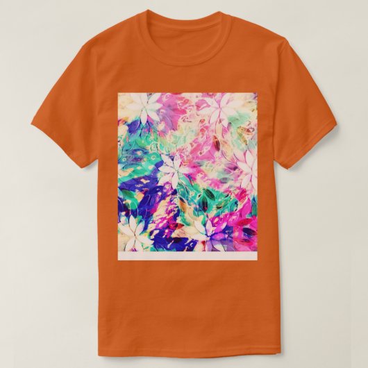 Hawaiian Floral Design TShirt (Design devant)