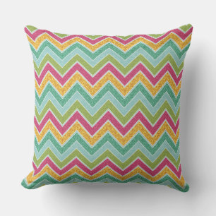 "Hawaiian Floral Outdoor Pillow" Ziz Zag Buitenkussen