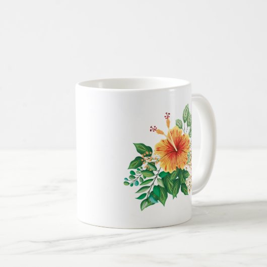 Hawaiian Flower Mug (Devant droit)
