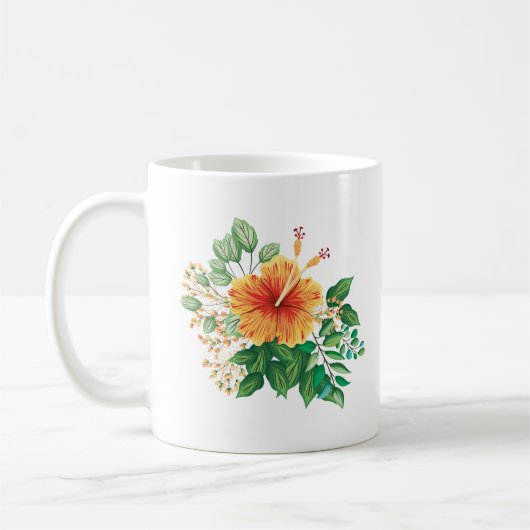 Hawaiian Flower Mug Koffiemok (Links)
