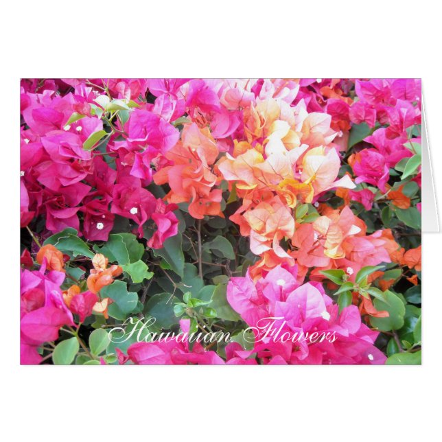 Hawaiian Flowers (Voorkant Horizontaal)
