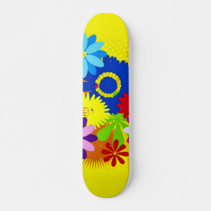 Hawaiian Flowers Penny Custom Pro Lange Board Skateboard