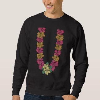 Hawaiian Flowers Tropical Summer Vacation Hawaii L Trui