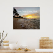 Hawaiian getaway Poster (Keuken)