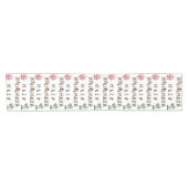 Hawaiian Gingerbrood Koekjes en Snoep Korte Tafelloper (Horizontaal)