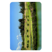 Hawaiian Golf Course Foto Magneet (Verticaal)